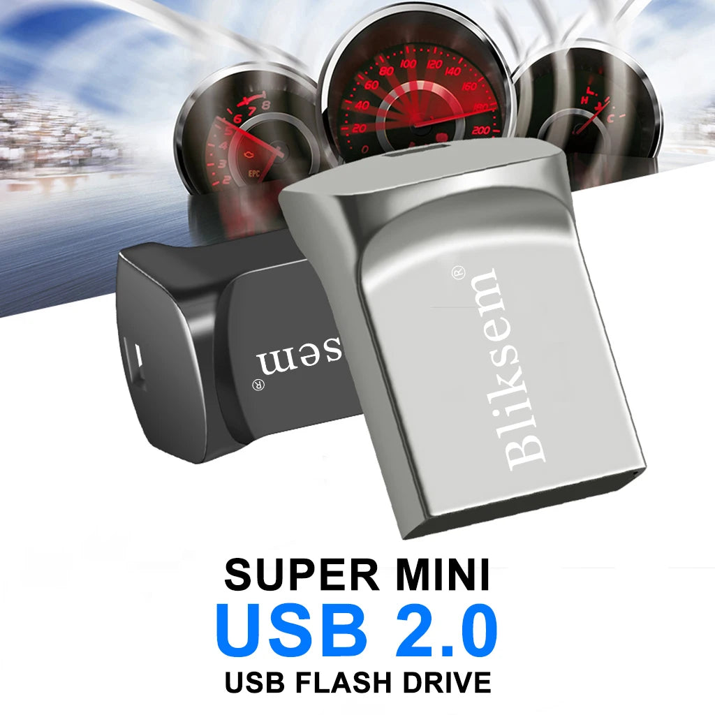 USB Thumb Drive 128GB 64GB 32GB 16GB 8GB 4GB 2GB 1GB USB2.0 Flash Drive High-Speed Transmission Memory Stick
